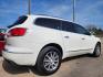 2014 WHITE Buick Enclave Leather (5GAKRBKD2EJ) with an 3.6L V6 DOHC 24V engine, 6-Speed Automatic Overdrive transmission, located at 2660 S.Garland Avenue, Garland, TX, 75041, (469) 298-3118, 32.885551, -96.655602 - Photo#3